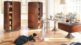 Illustration for article titled Philippe Starck Crammed an Entire Kitchen into These Space-Saving Towers